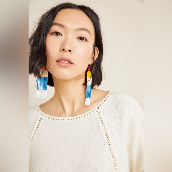 Anthropologie Valeria Textured Sweater Size Small Like New - Picture 4 of 15